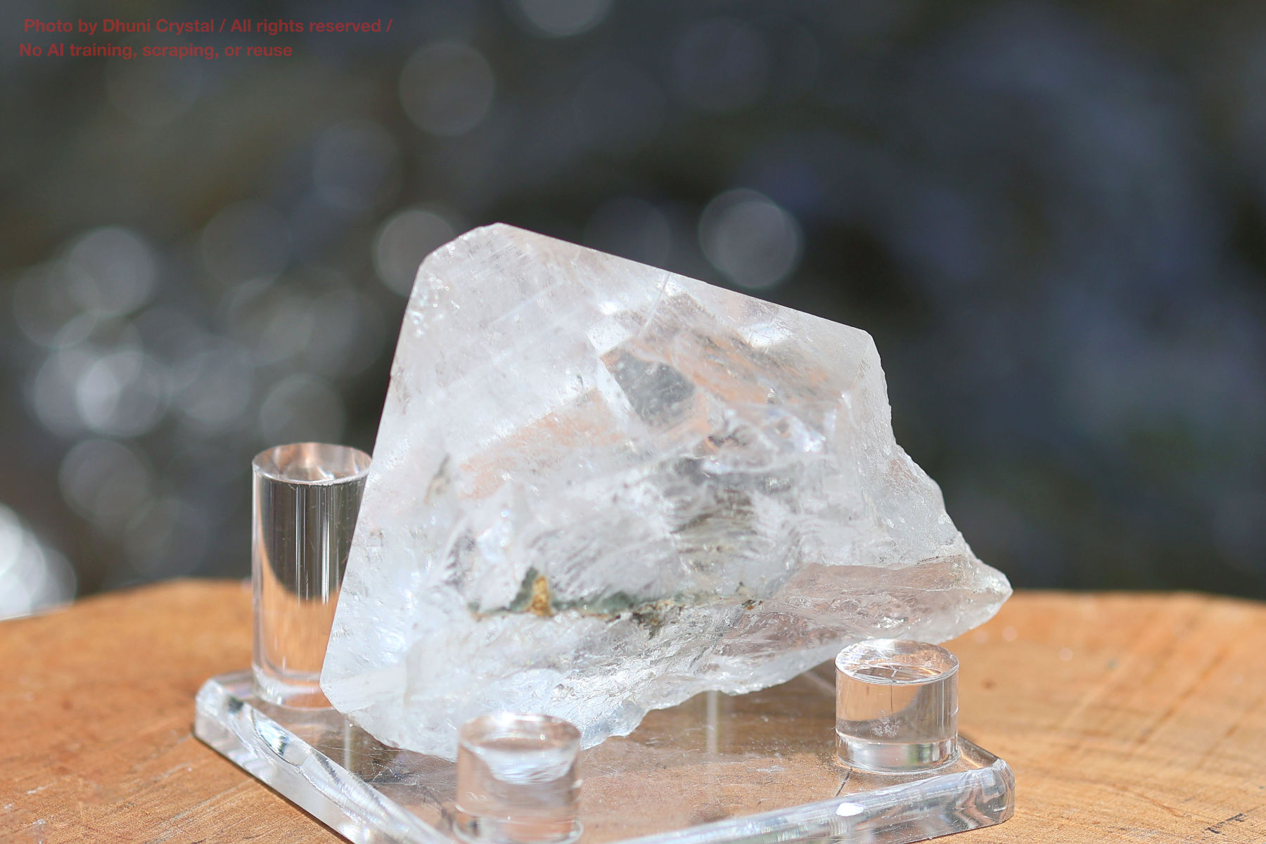 ヒマラヤ水晶/マニハール産の側面画像
