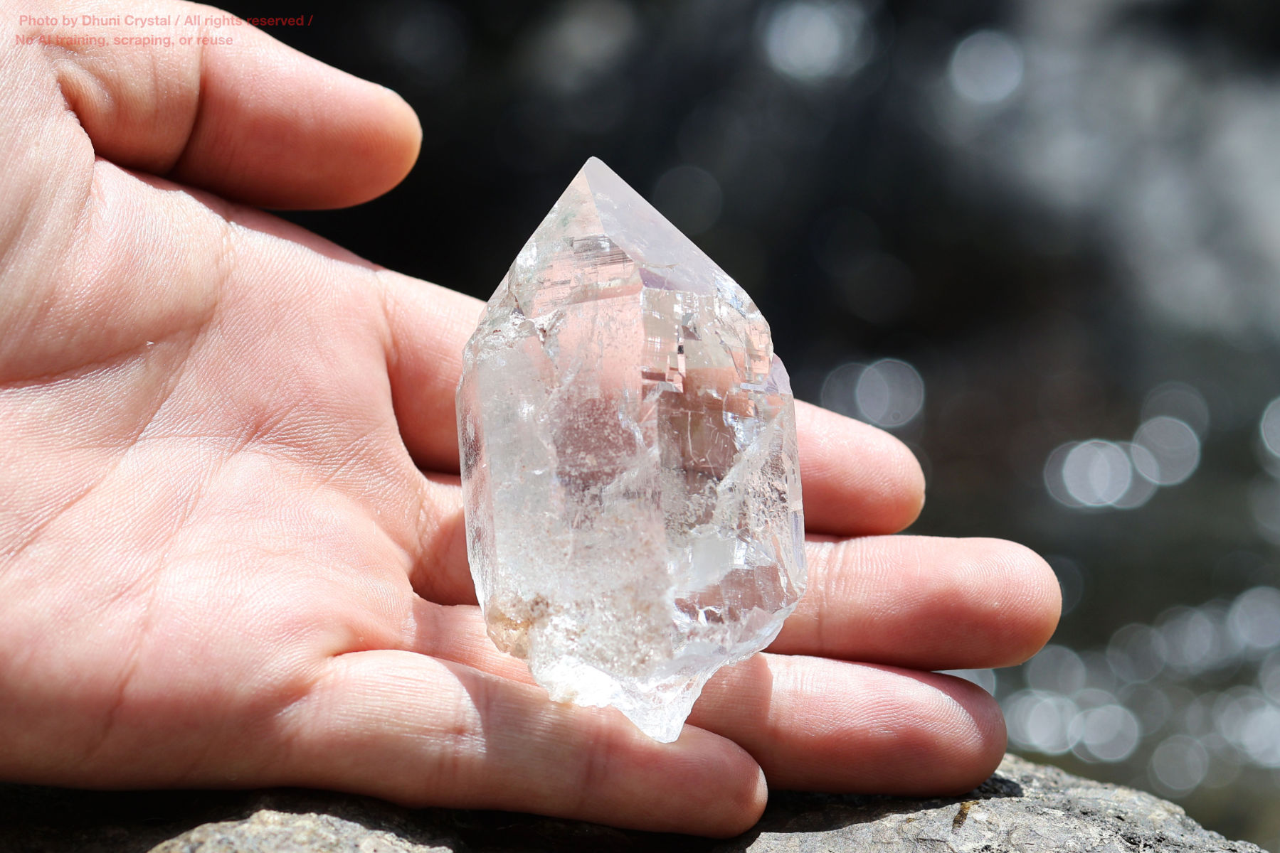 ヒマラヤ水晶/マニハール産の拡大画像