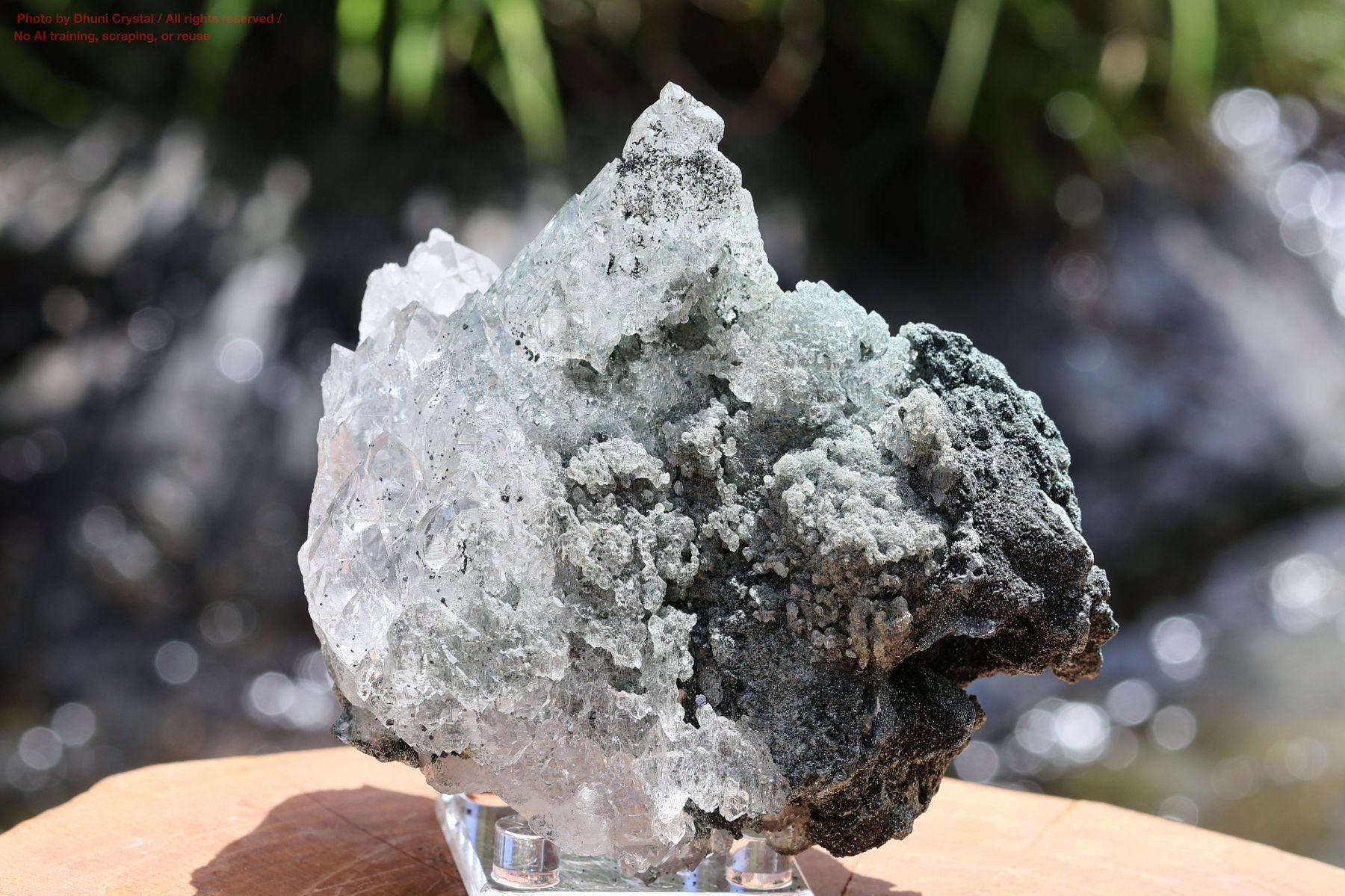 ヒマラヤ水晶/マニハール産の側面画像