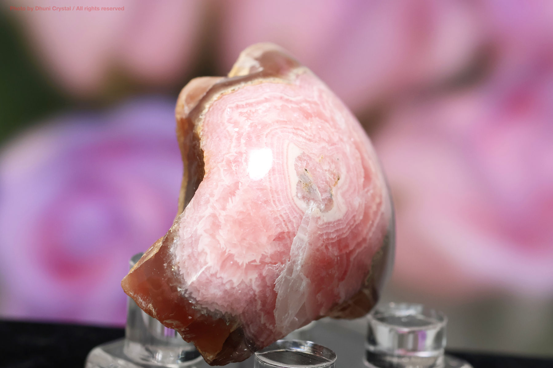 インカローズ 天然石 愛と情熱を象徴するロードクロサイト