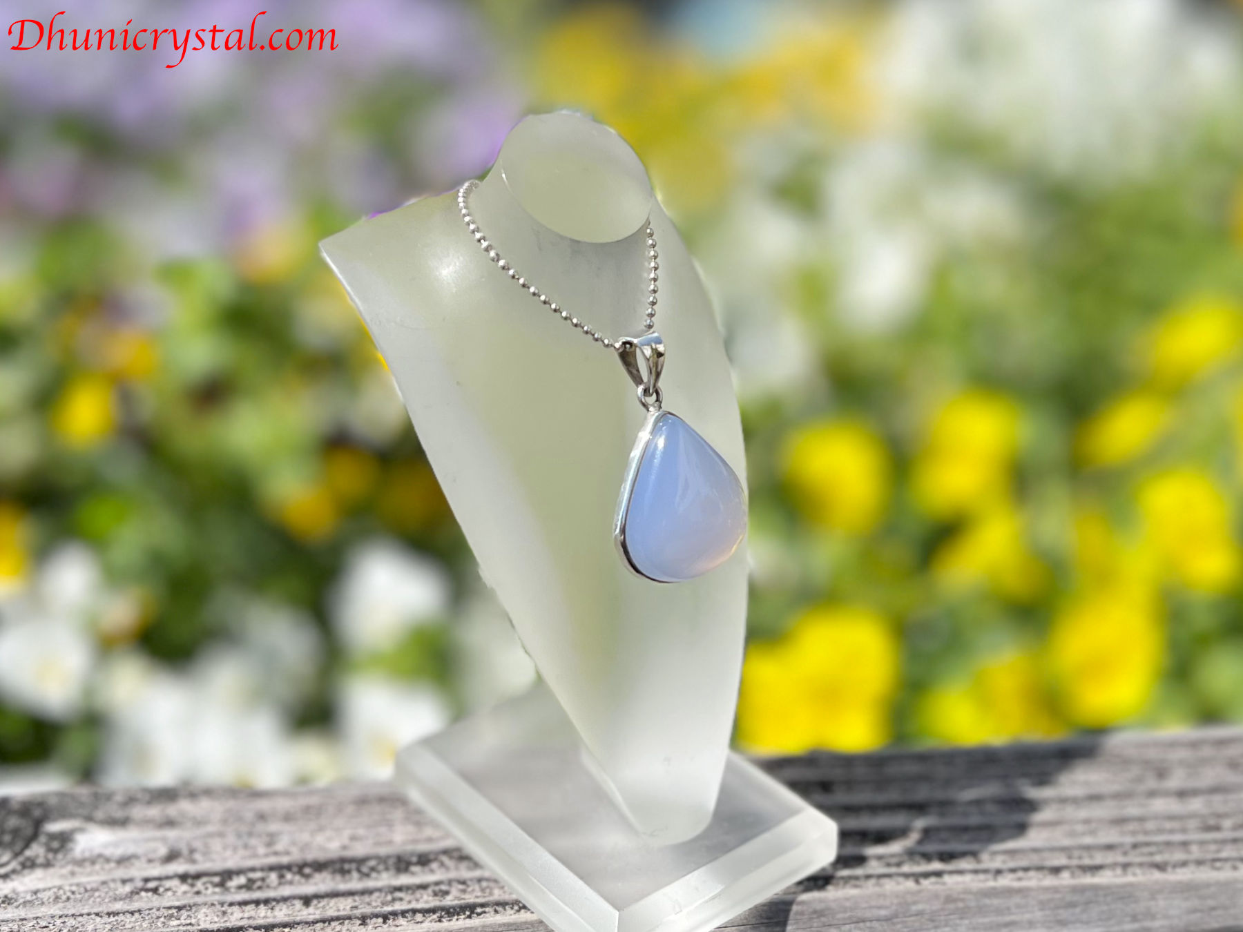 ブルーカルセドニー/ペンダント(SS2)