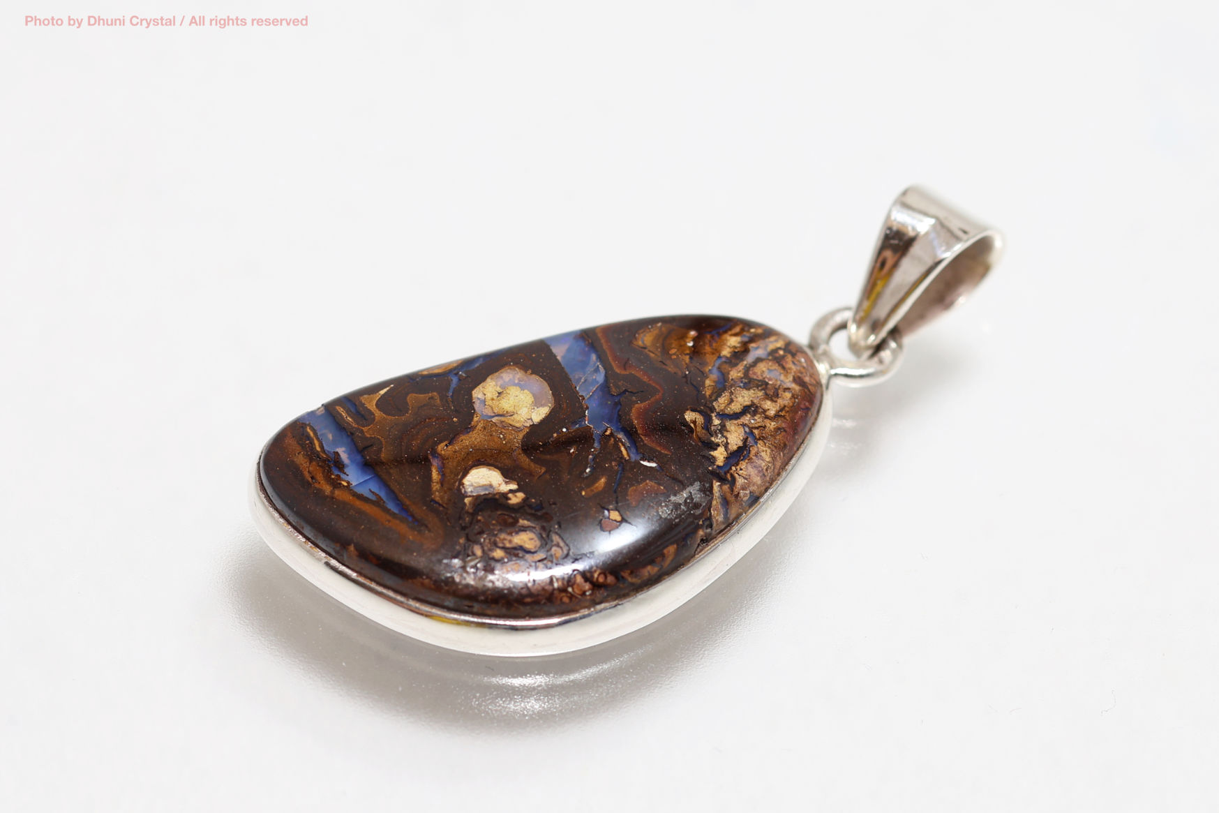 ❤❤38.3㌌　　　　　　　　　ボルダーオパール ペンダント ✨✨ ボルダーオパールのペンダント（ss35)