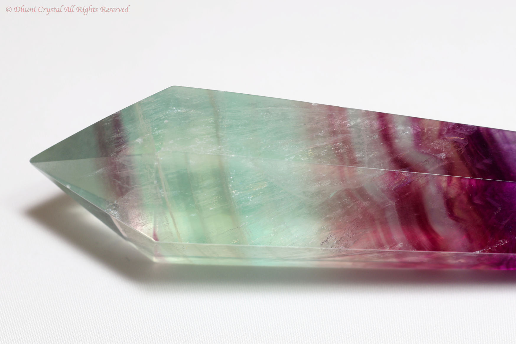 キャンディーフローライト 原石／磨き石