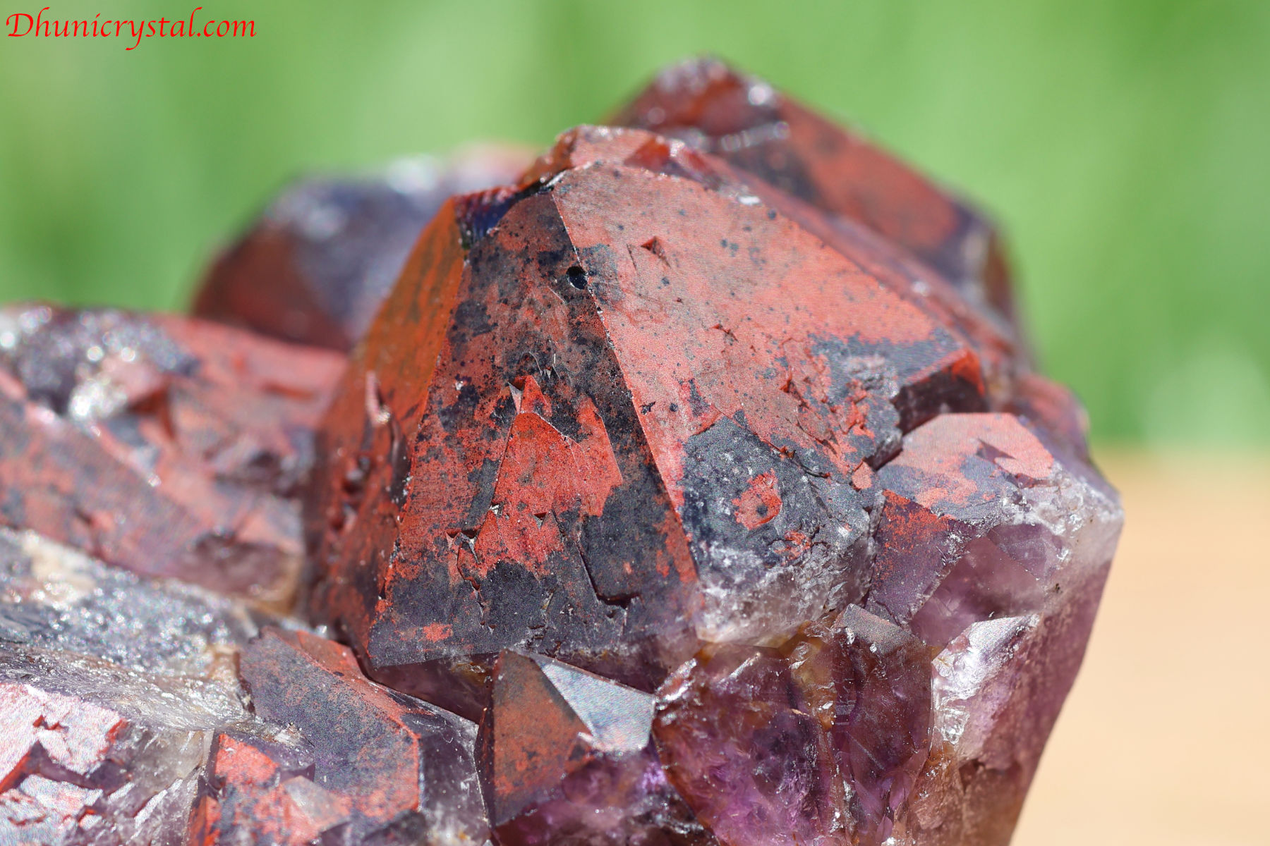 高品質 エイリアンアメジスト ペンダント◇ アメジスト ペンダント / Ame-096 | CRYSTAL&HEMP [ RAINBOW