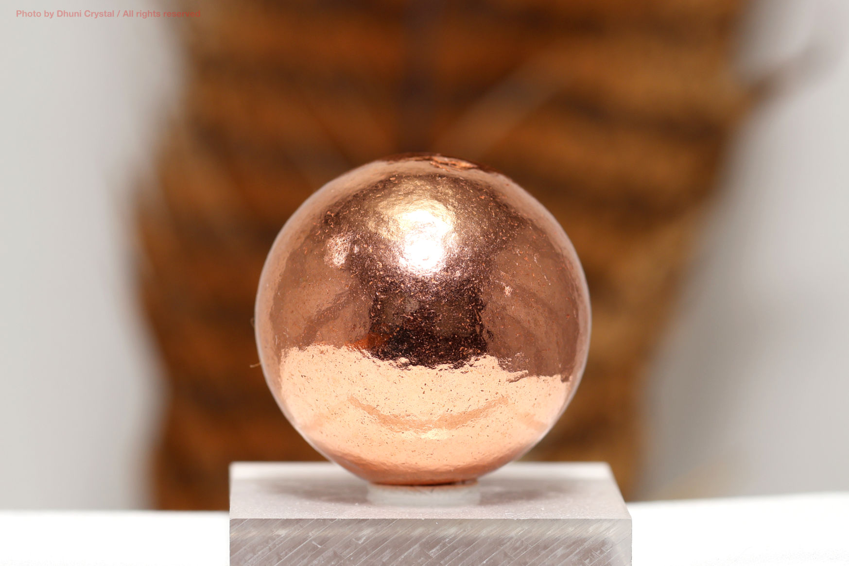 自然銅 原石 ネイティブコッパー/自然銅/スフィア(T281)