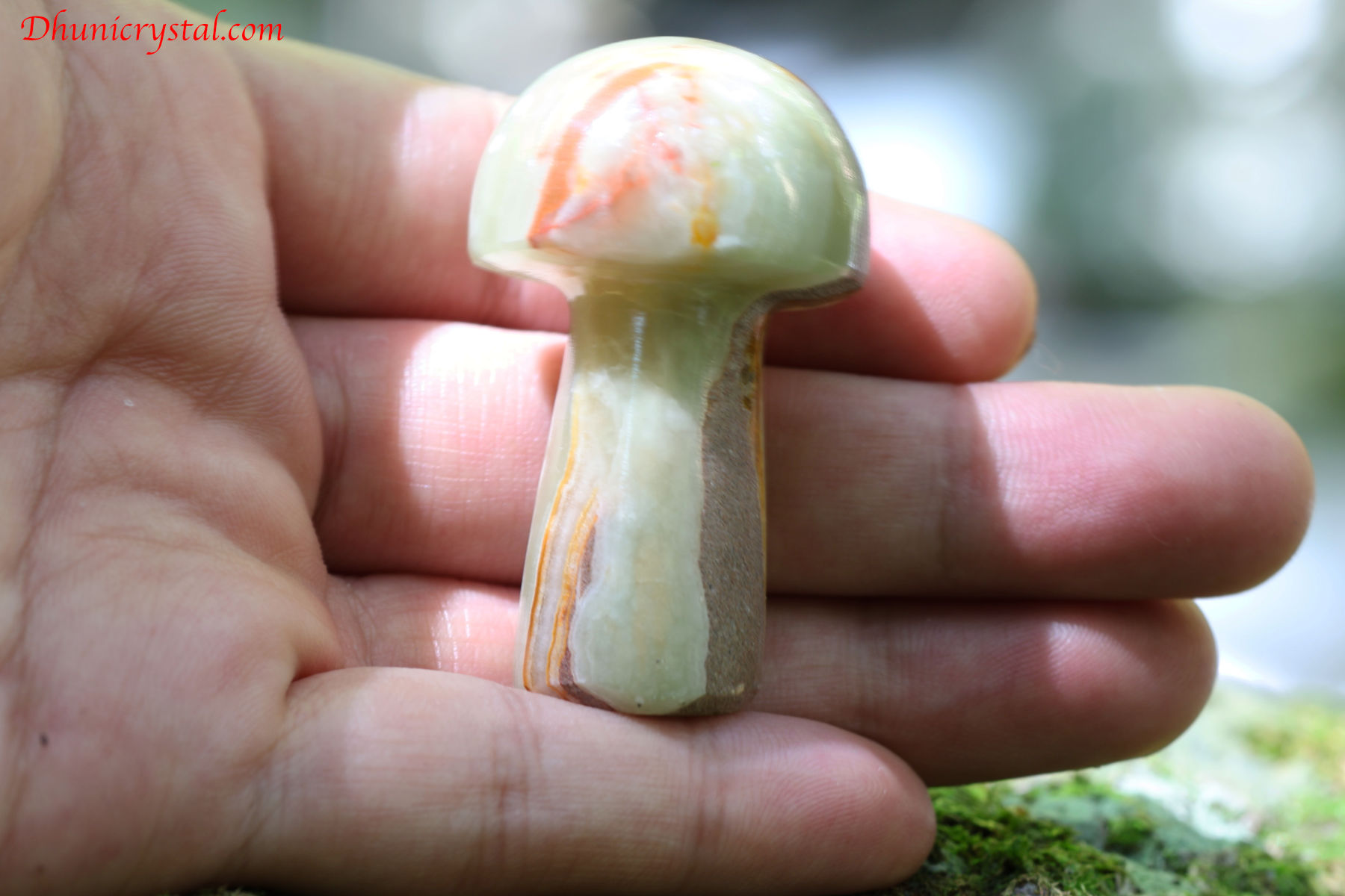 ミルキーグリーンの癒し 柔光オニキススカル 希望の守護 叡智 鉱石