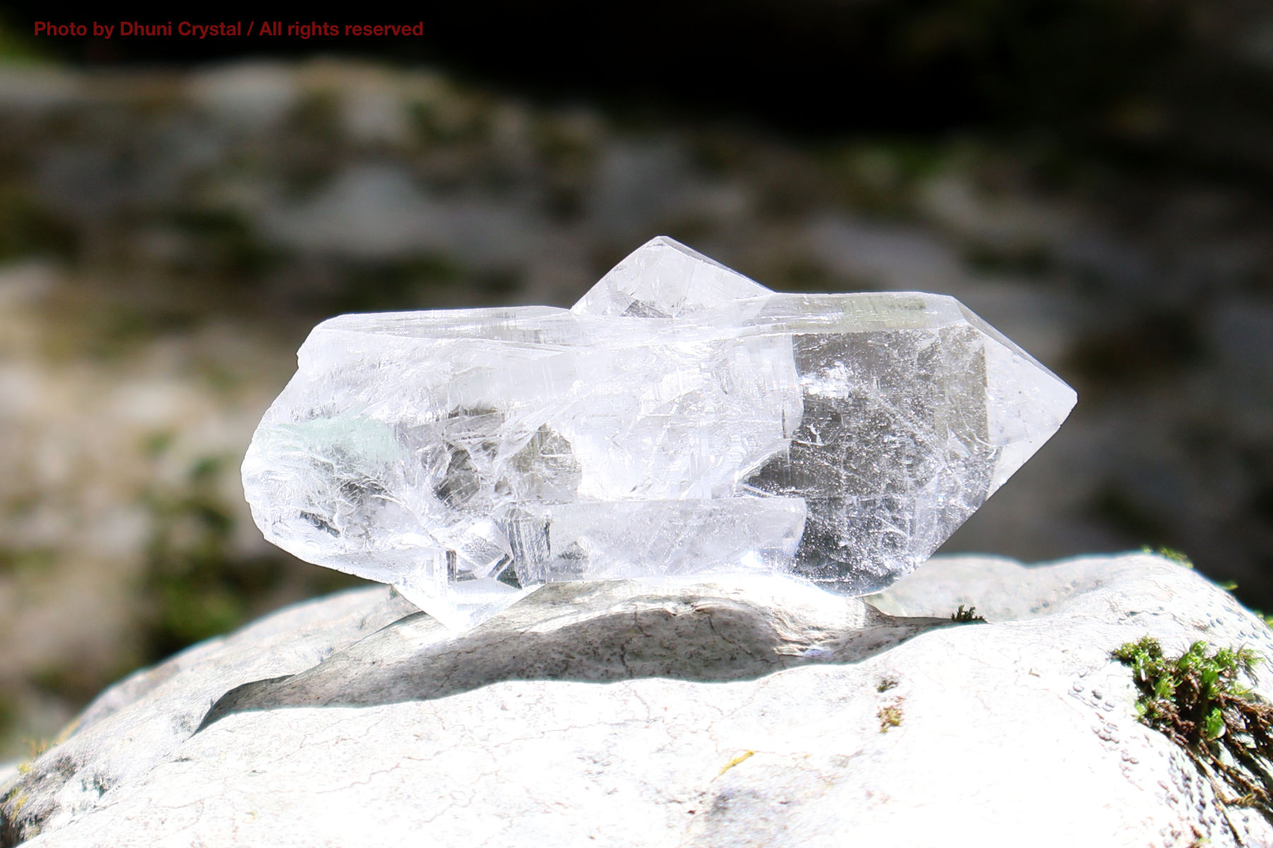 マニハール産ヒマラヤ水晶 希少天然石 高純度クリスタル