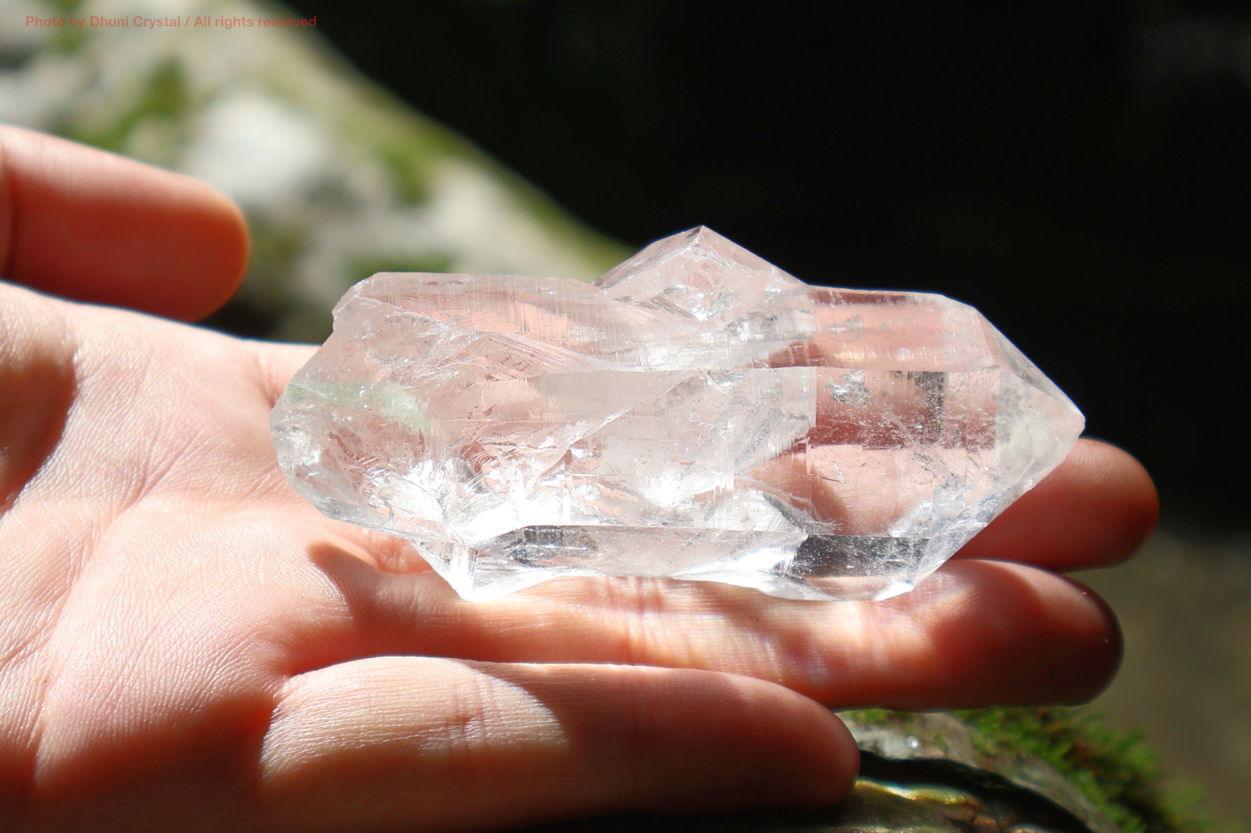 マニハール産ヒマラヤ水晶 希少天然石 高純度クリスタル