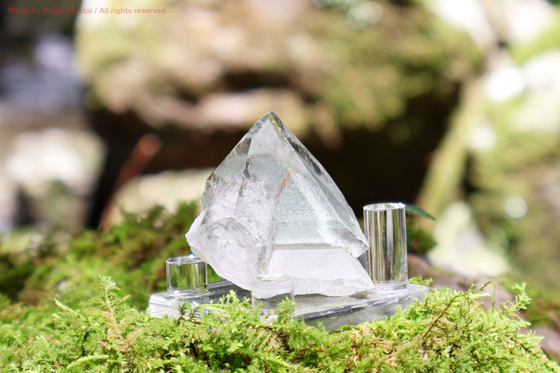 グリーンアメジストのバタフライ グリーンアメジストのバタフライ