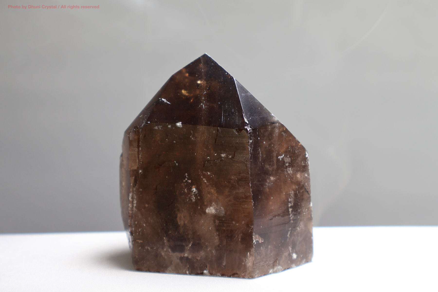 レムリアンシードバイーア産天然色シトリン・ポリッシュポイント！ダウクリスタル！！ GOLD STONE レムリアンシード 水晶 ポイント 原石 ブラジル