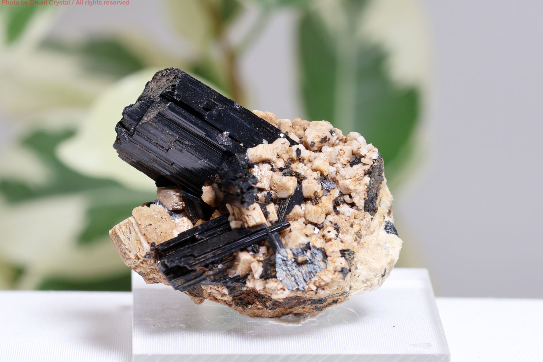 エジリン結晶】黒剣のような輝き・守護と浄化の石