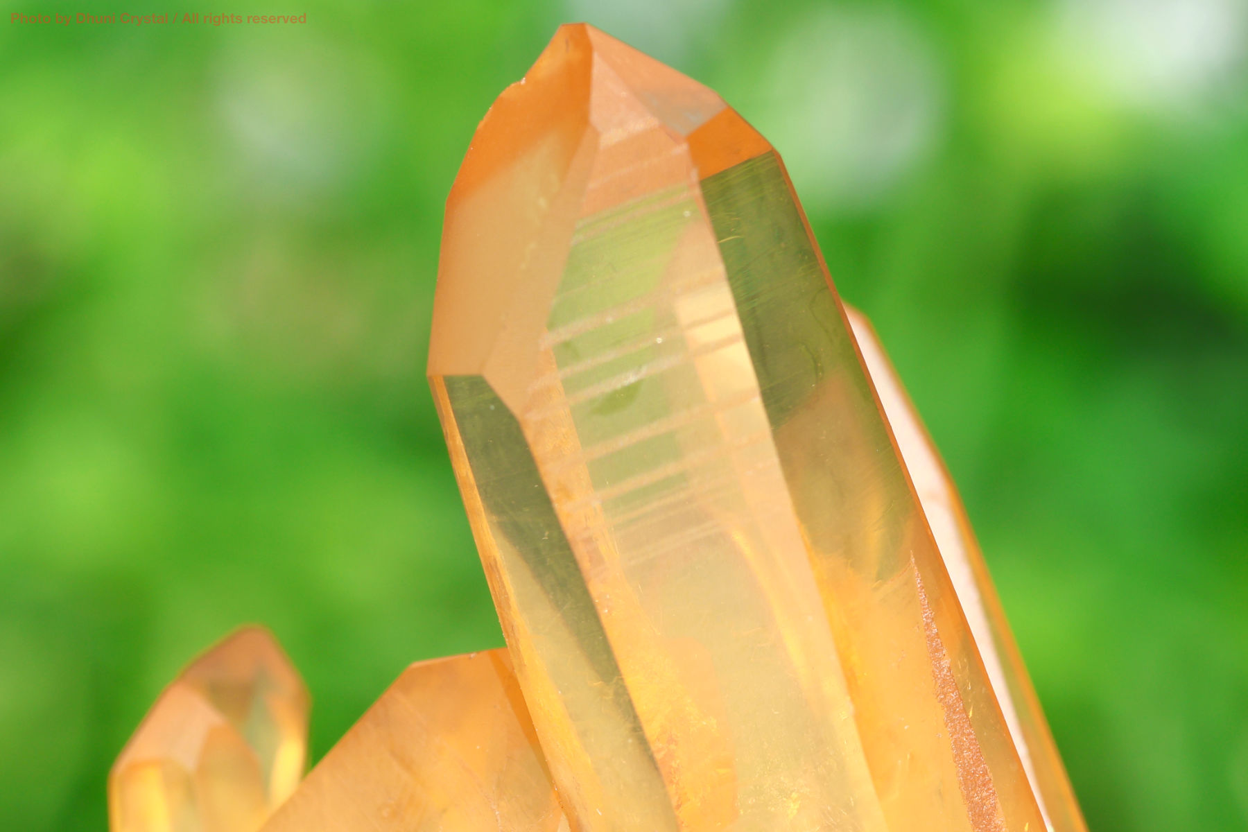 ブラジリアン ゴールデンヒーラー クラスター 天然石 水晶