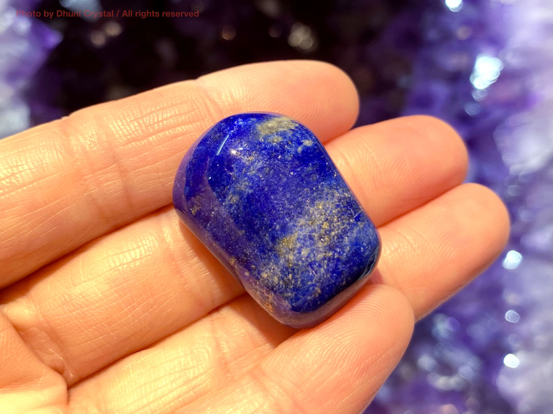 ラピスラズリの美しい輝き 4