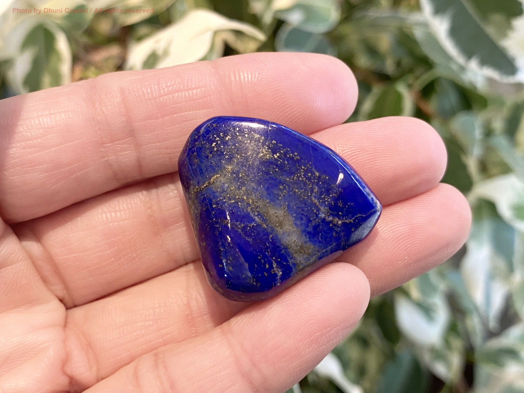 ラピスラズリの美しい輝き 4