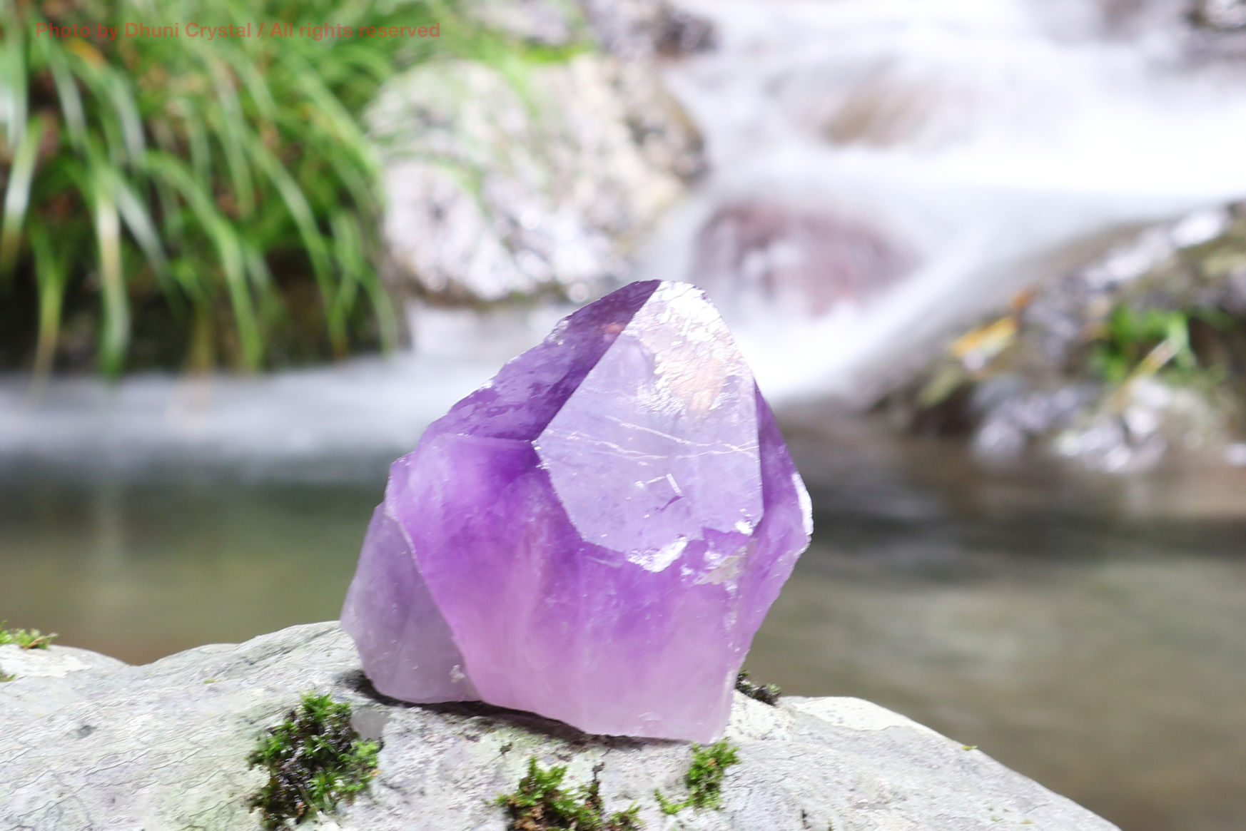 高貴な紫の癒し アメジスト 天然石 パワーストーン