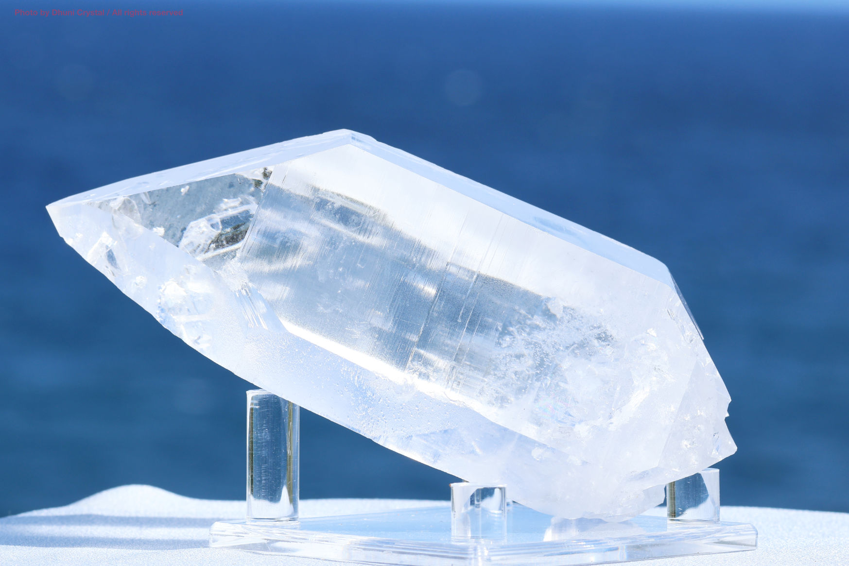 一点物】レムリアンシードクリスタル原石｜成長線が刻まれた高波動の