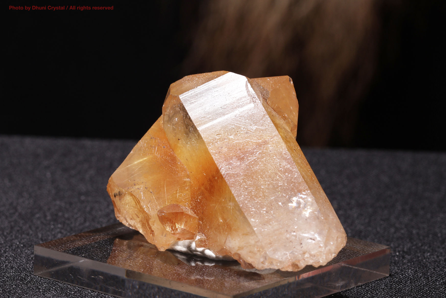 一点物】レムリアンシードクリスタル原石｜成長線が刻まれた高波動の