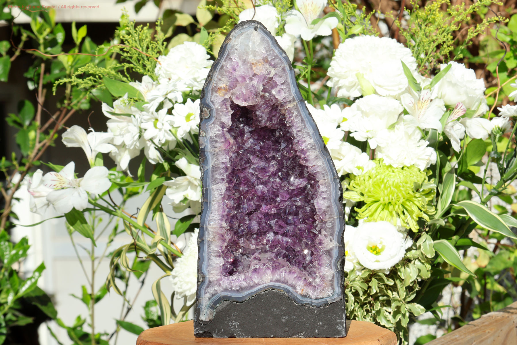 アメジストカペラ 空間を浄化し高波動で満たす神聖な天然水晶