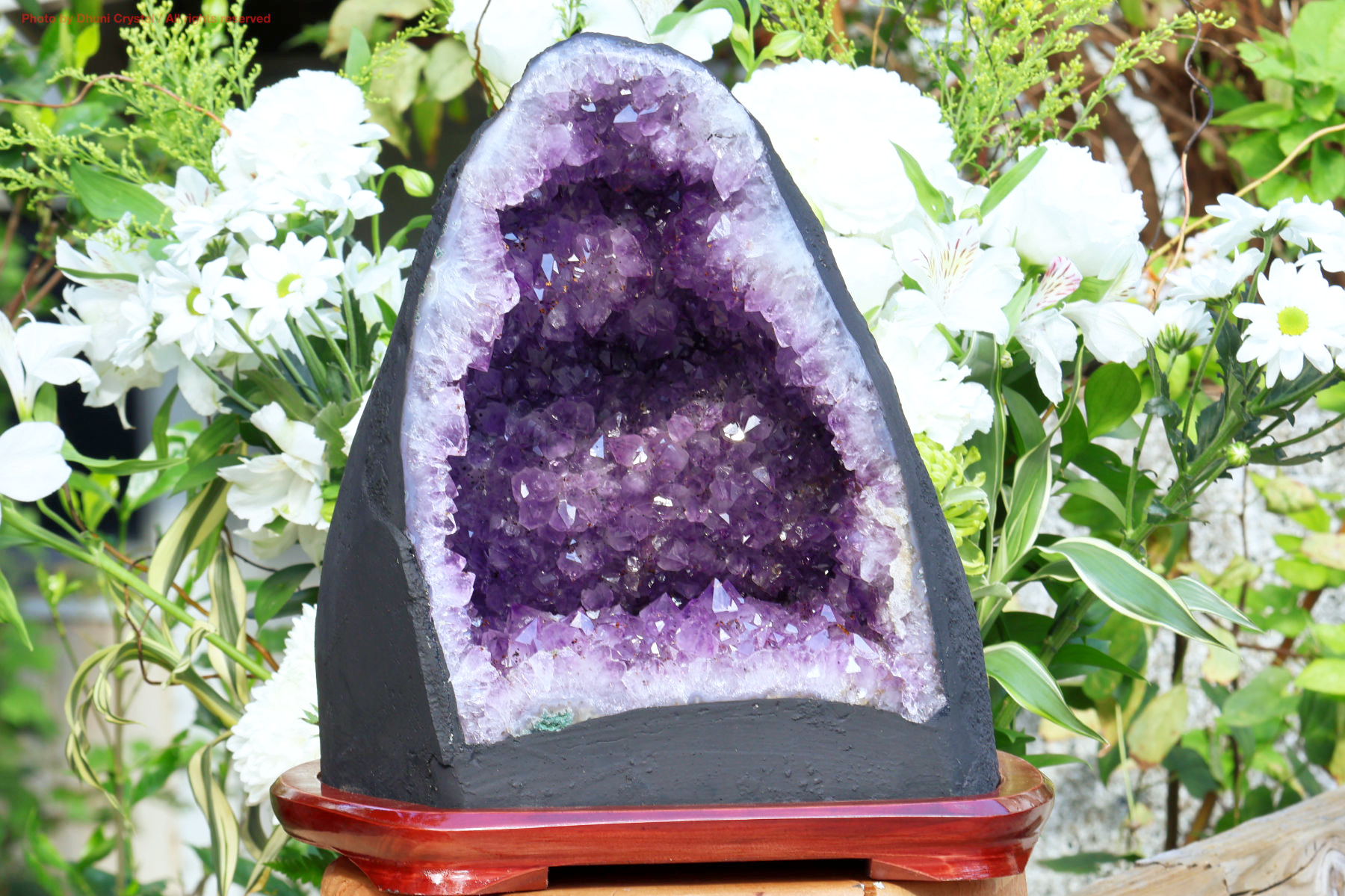 アメジストカペラ 空間を浄化し高波動で満たす神聖な天然水晶