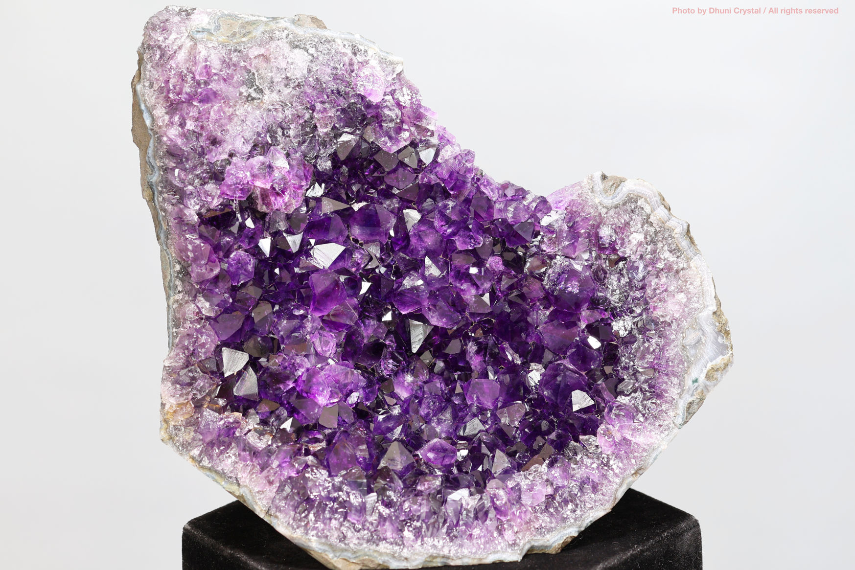 高品質 アメジスト クラスター 2400g美結晶☆美極濃紫 高品質 アメジスト クラスター 2400g美結晶☆美極濃紫