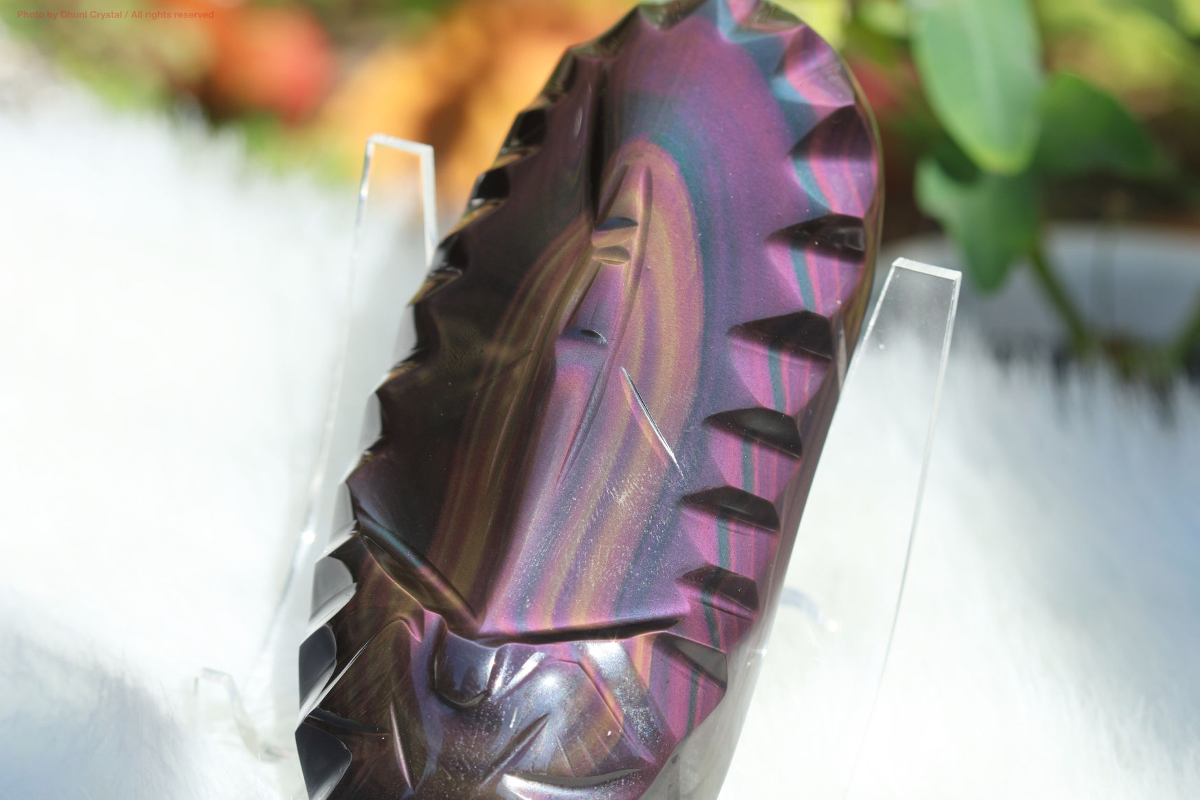 レインボーオブシディアン