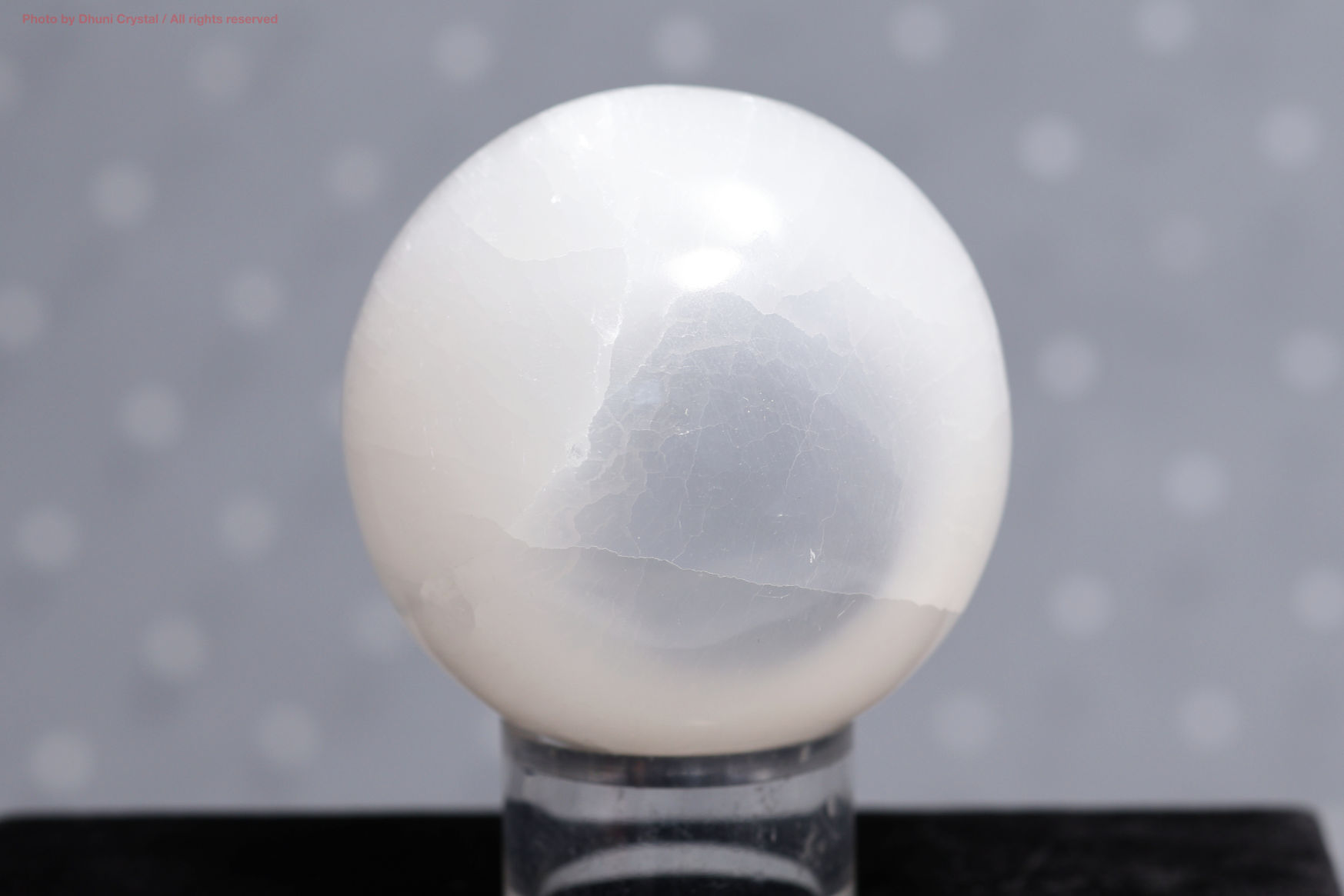 セレナイト球/スフィア(T804)