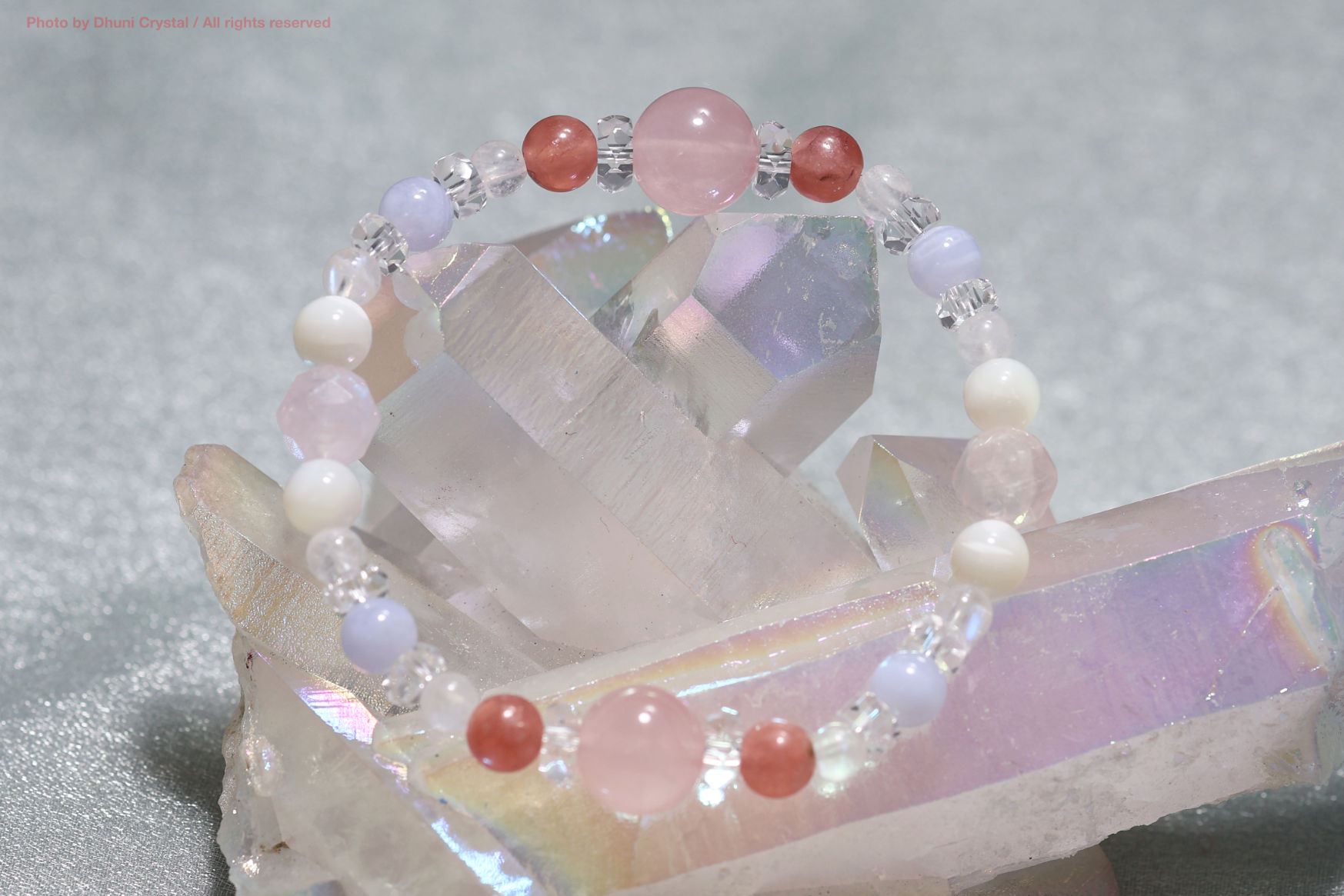 Dhunicrystalオリジナルブレスレット【恋咲くブレスレット】/『恋愛