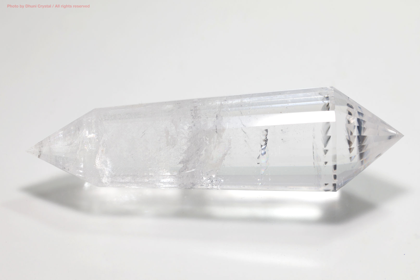 ヴォーゲル水晶/レムリアンシード水晶/虹入り(T925)