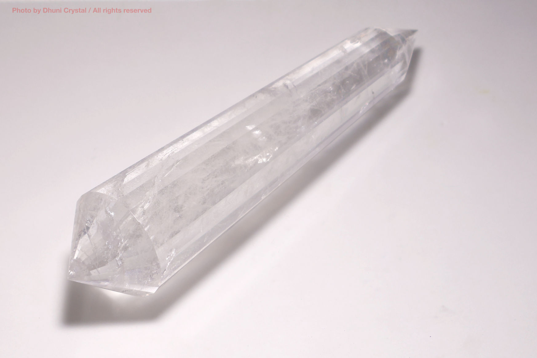 ヴォーゲル水晶/レムリアンシード水晶/虹入り(T926)