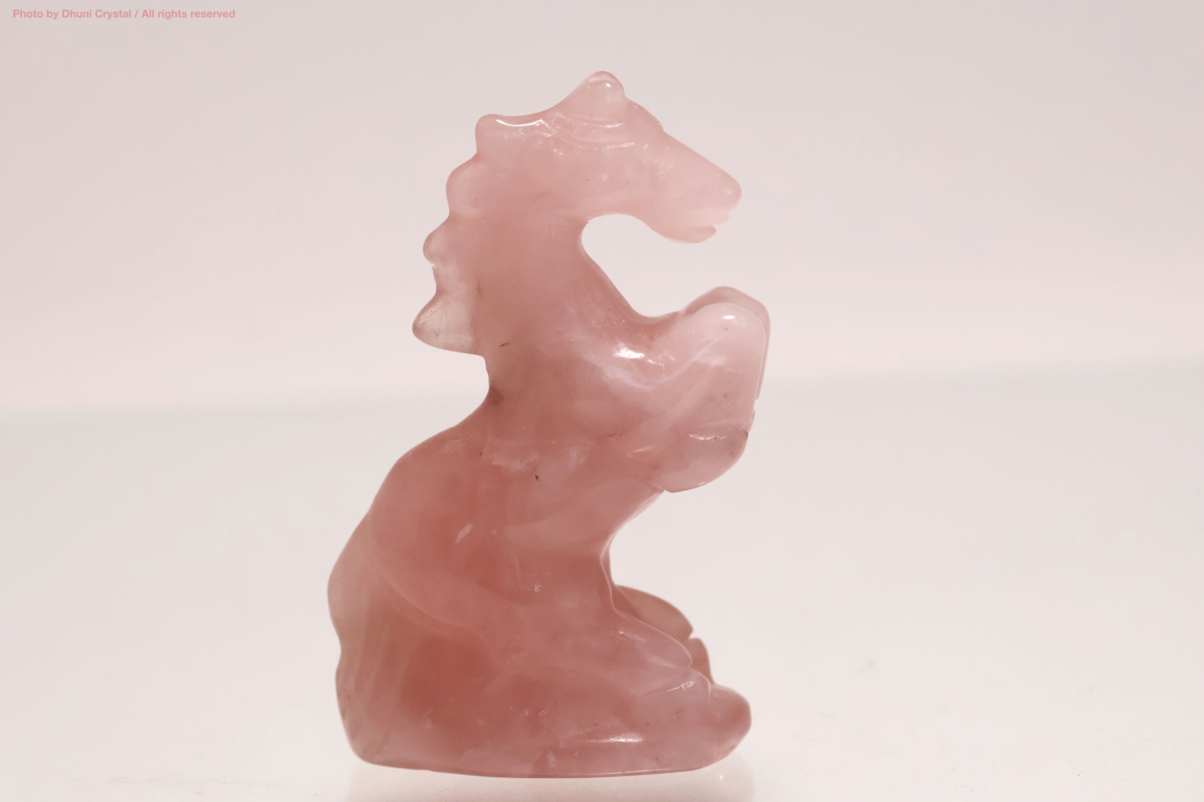 ローズクォーツのお馬さん(T932)