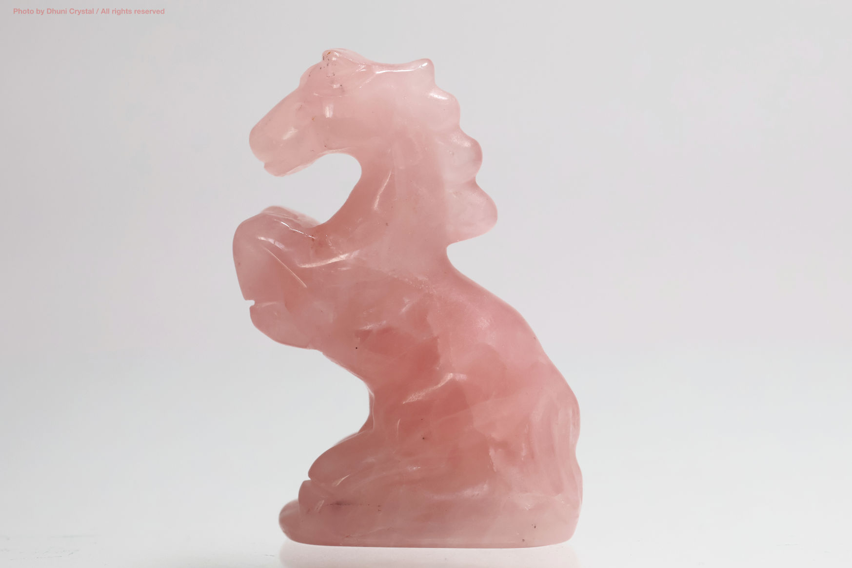 ローズクォーツのお馬さん(T934)