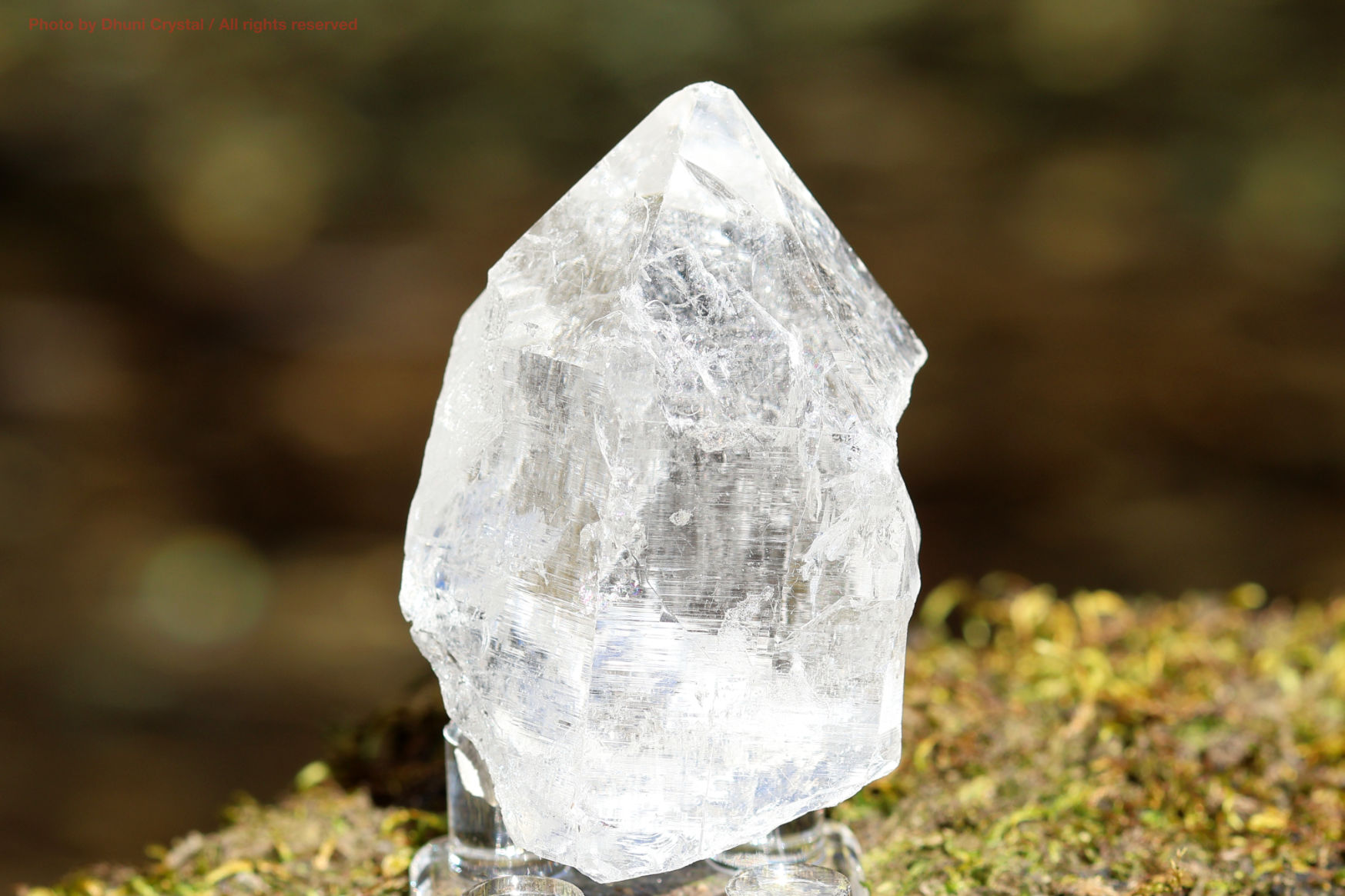 年末限定価格！＊ヒマラヤ水晶 マニハール水晶原石クラスターキラキラ透明感抜群！! マニハール産ヒマラヤ水晶クラスター - ヒマラヤ水晶専門店 ヒマラヤン