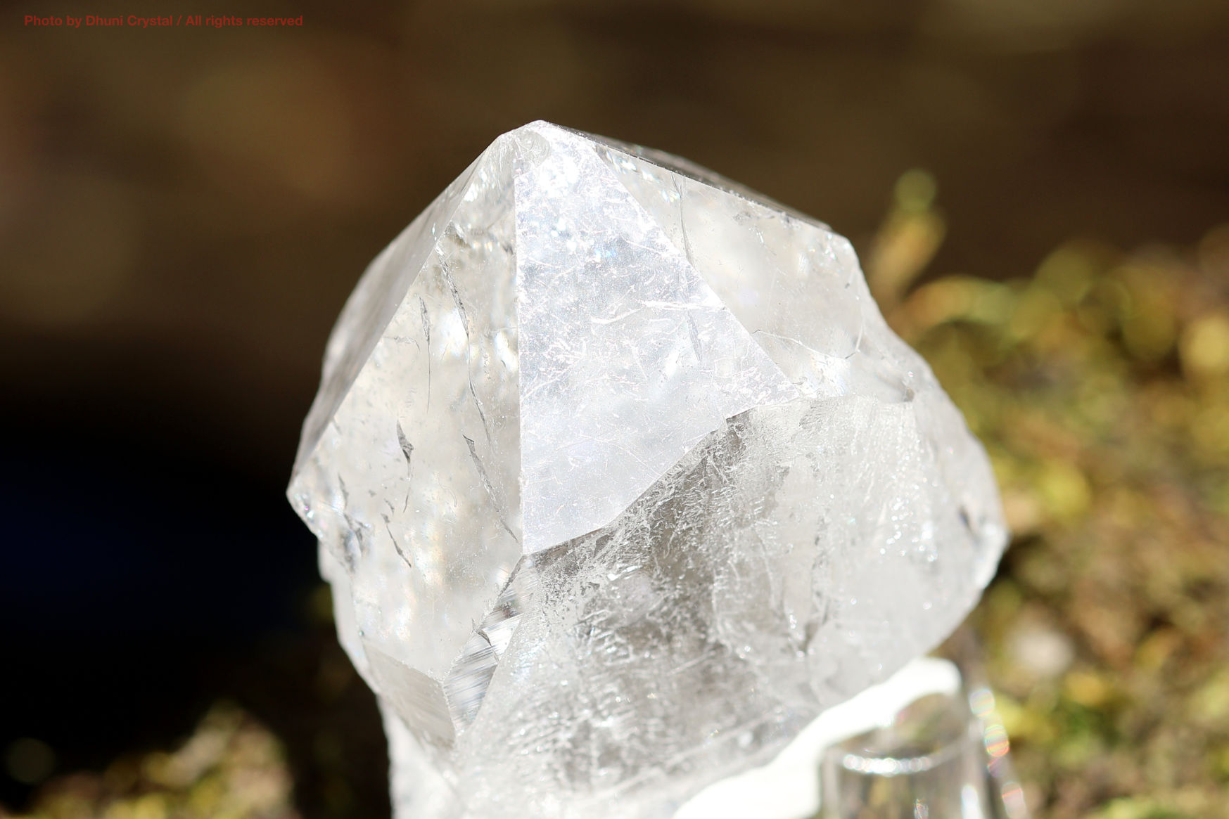 マニハール産 ヒマラヤ水晶 原石｜透明度抜群のクリスタル