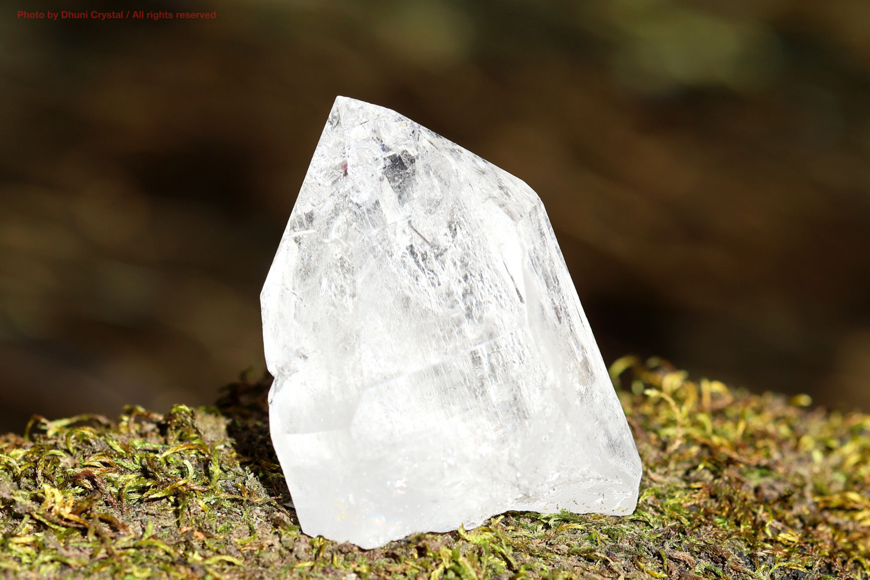 マニハール産 ヒマラヤ水晶 原石｜透明度抜群のクリスタル