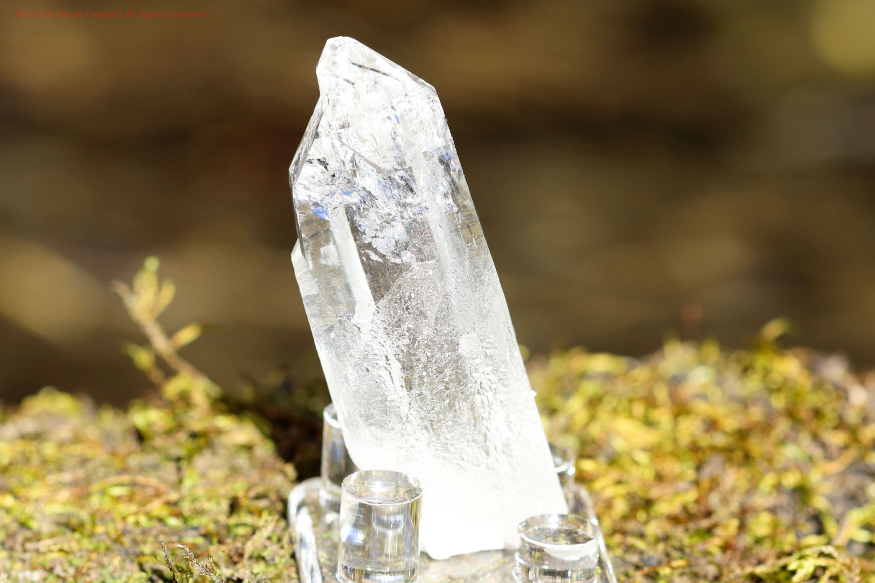 マニハール産 ヒマラヤ水晶 原石｜透明度抜群のクリスタル