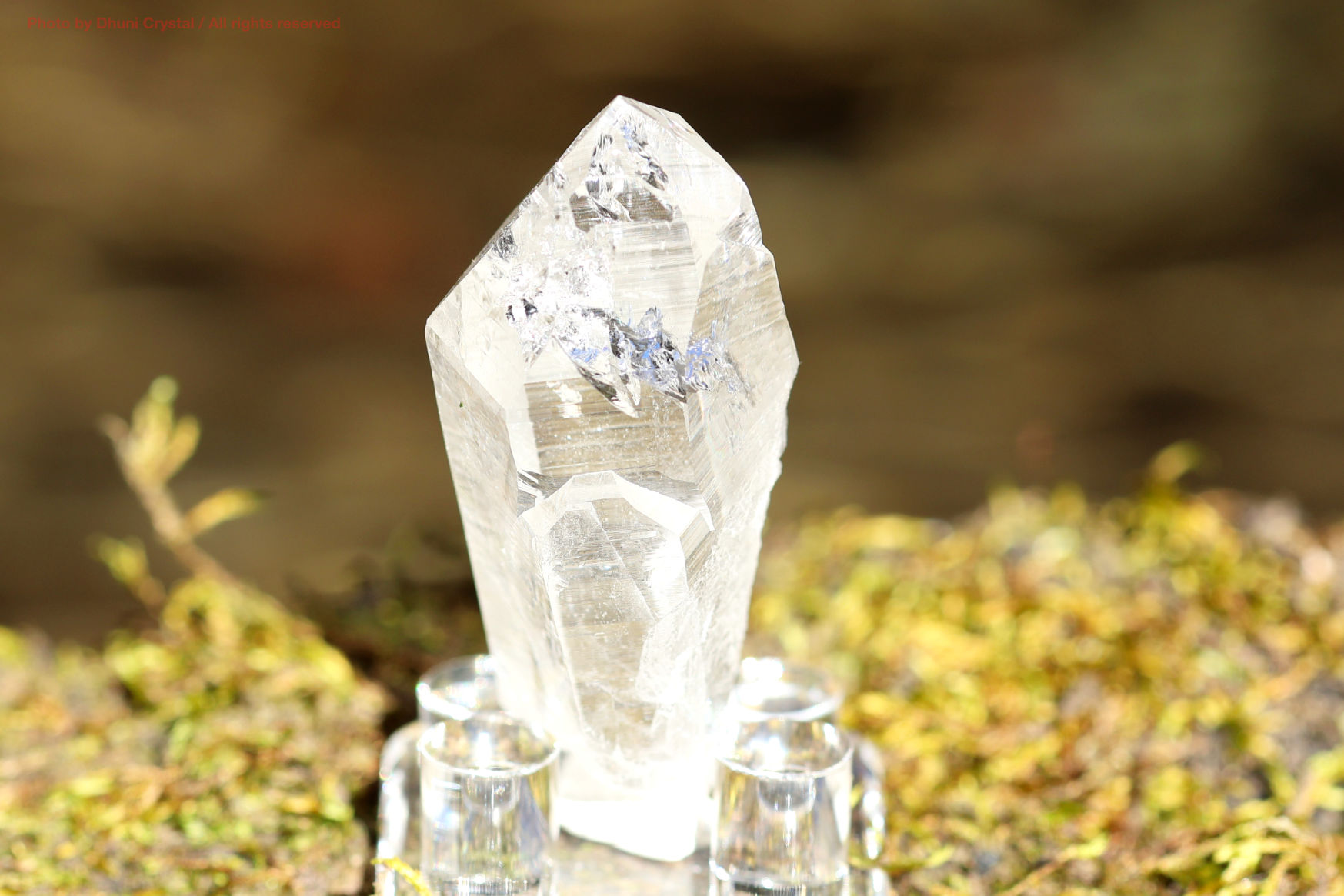 マニハール産 ヒマラヤ水晶 原石｜透明度抜群のクリスタル