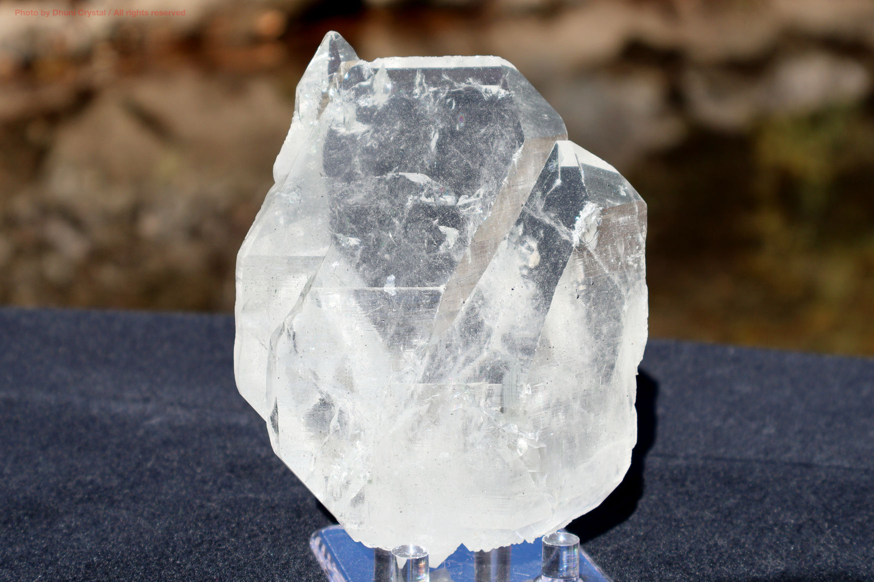 マニハール産 ヒマラヤ水晶 原石｜透明度抜群のクリスタル