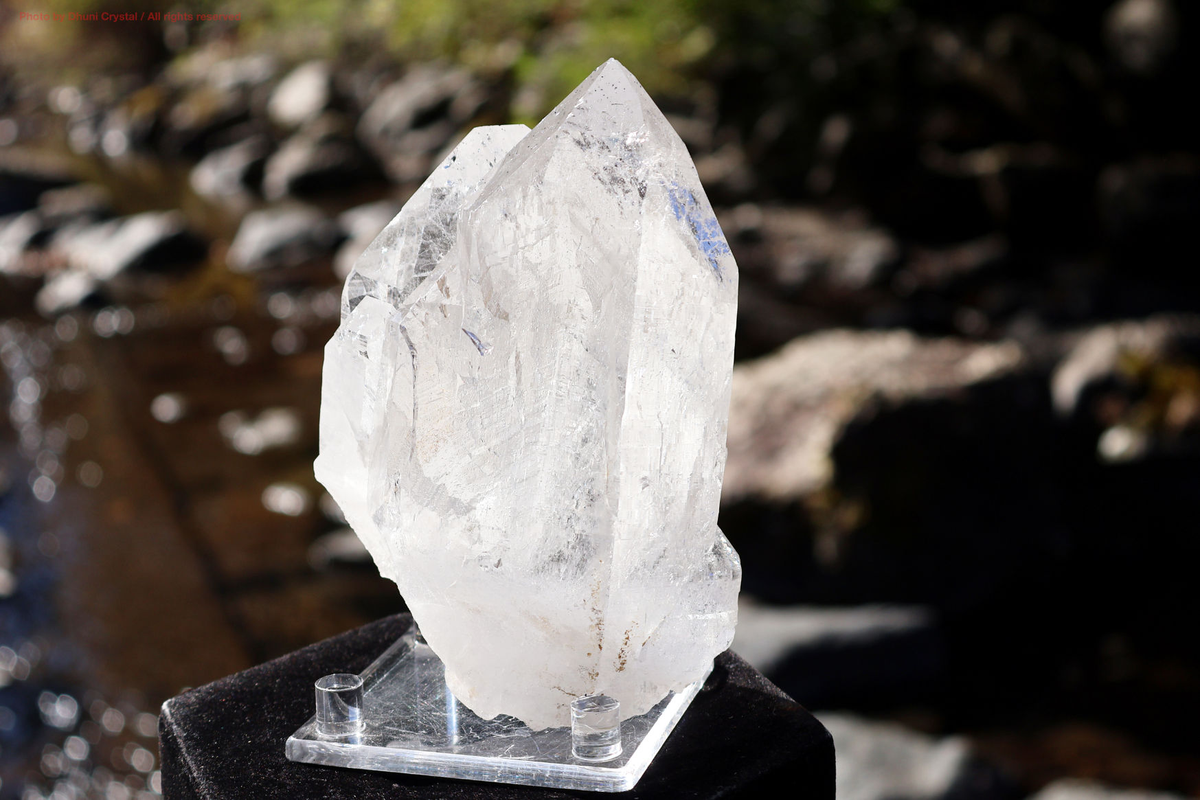 マニハール産 ヒマラヤ水晶 原石｜透明度抜群のクリスタル