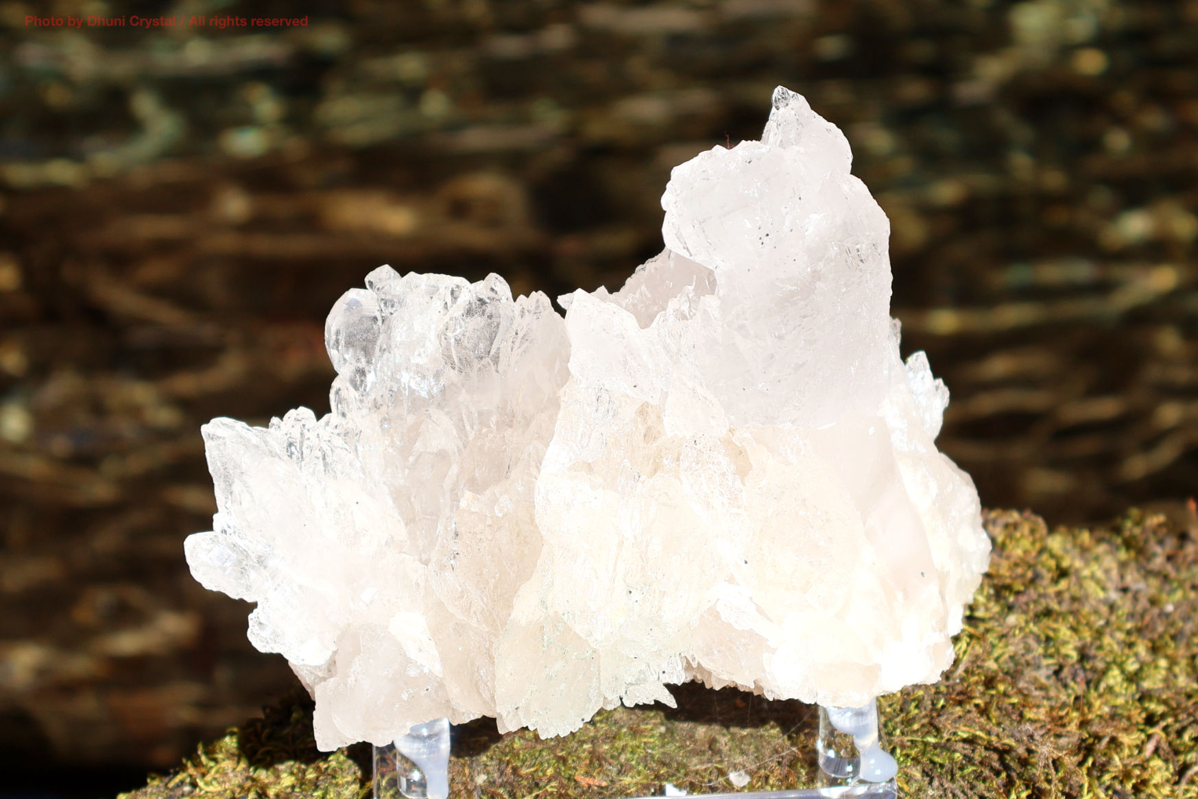 マニハール産 ヒマラヤ水晶 原石｜透明度抜群のクリスタル