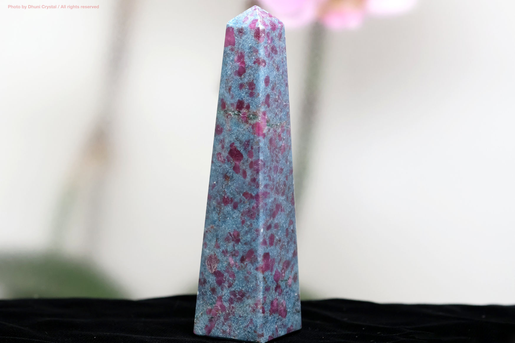 ルビーインカイヤナイトの拡大写真